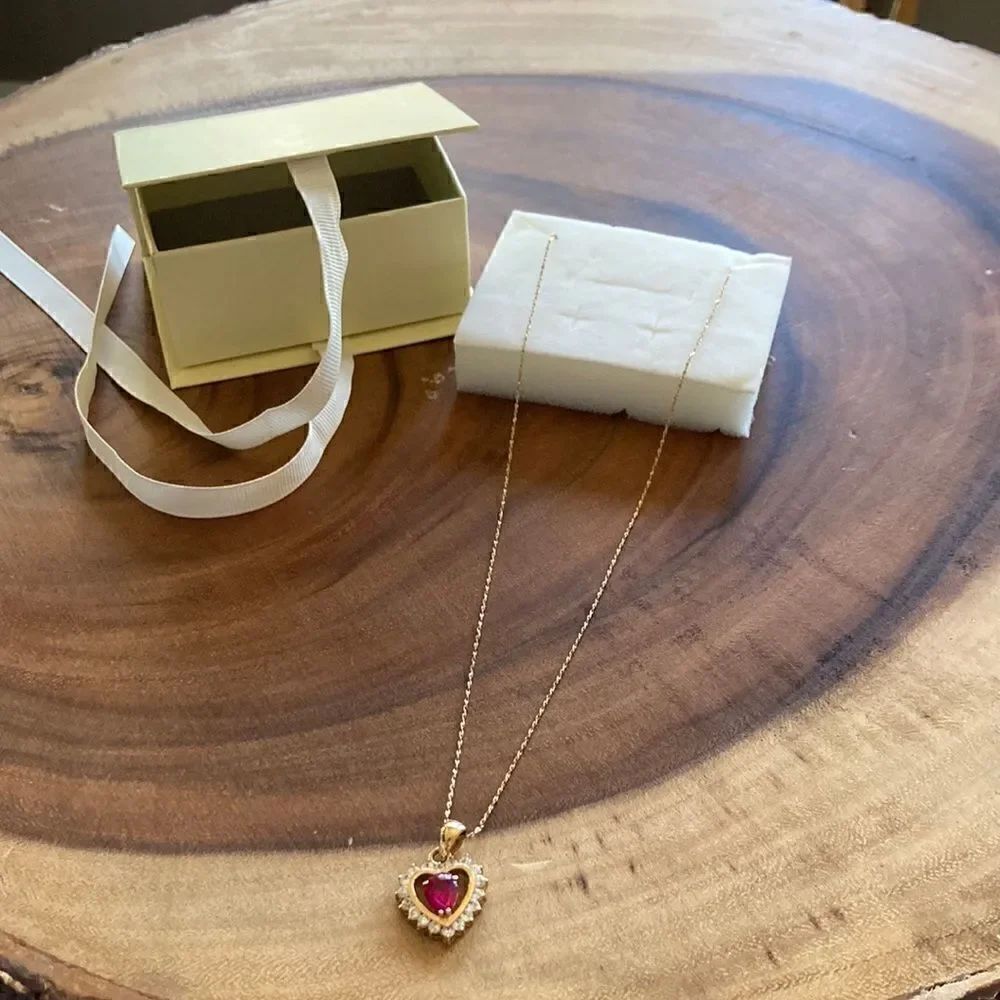 Vintage Heart Necklace  